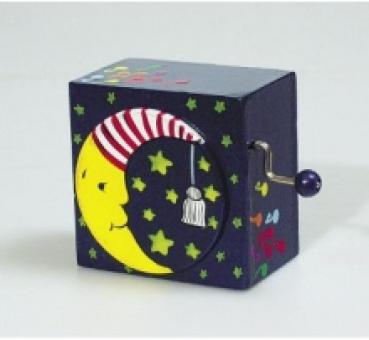 Musikspieldose spielt 'Guter Mond, du gehst so stille'