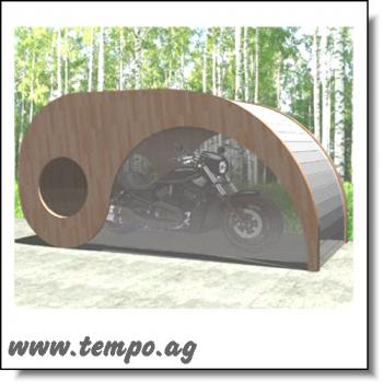 Hartgarage Motorrad Studio Garage XXL. Nicht mehr lieferbar!