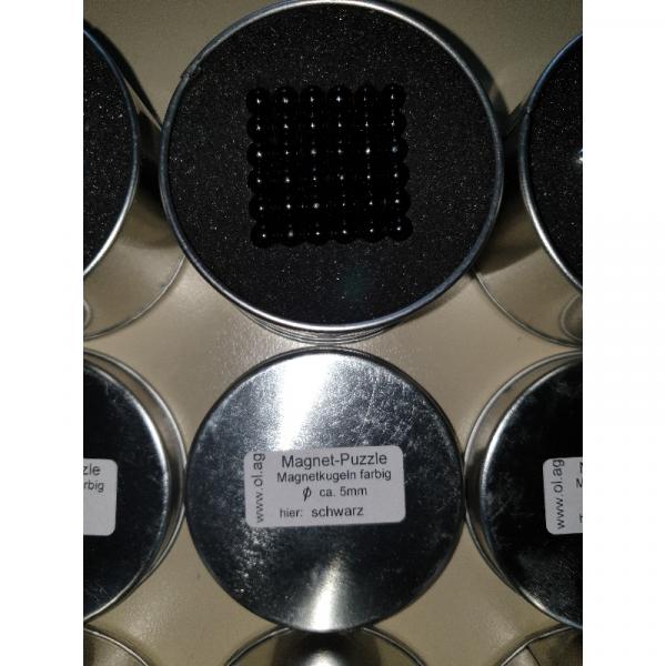 Magnetpuzzle aus Neodymkugeln vernickelt in verschiedenen Farben