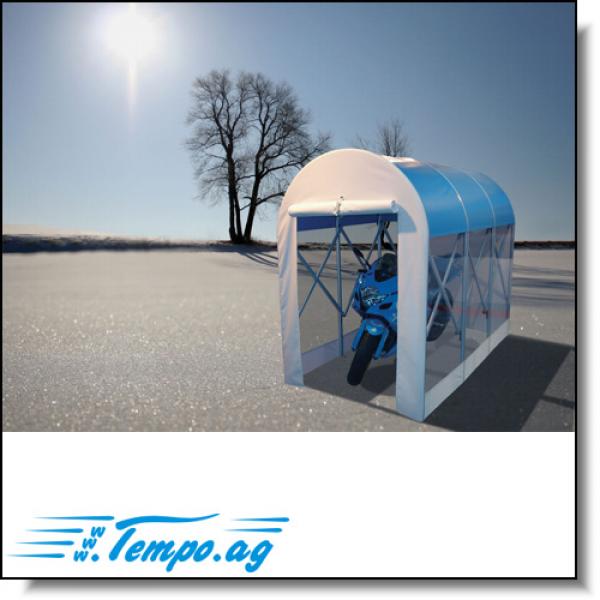 Faltgarage Bikezelt Tunnel