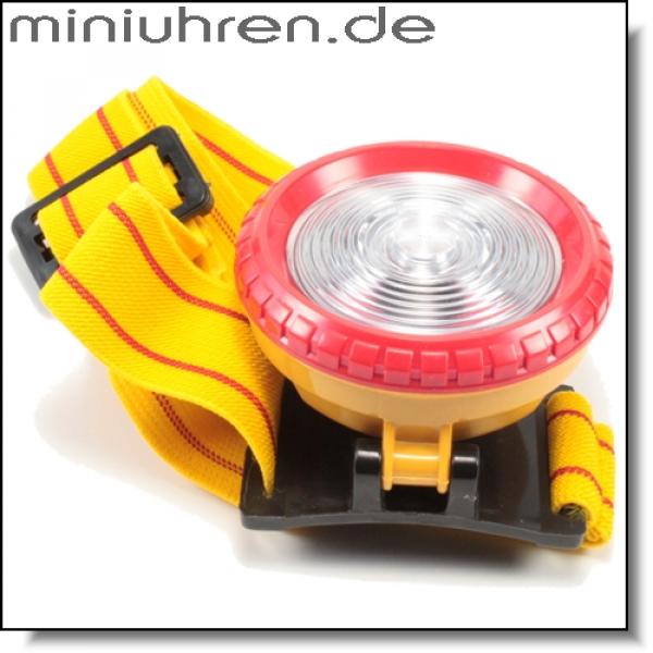 Stirnlampe aus Kunststoff