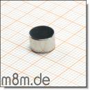 Scheibenmagnet 08 mm, Dicke 5 mm, vernickelt