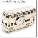 Miniuhr Auto Doppeldeckerbus